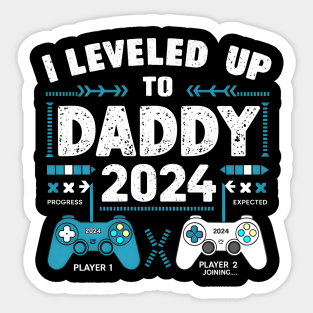 Funny Soon To Be Dad 2024 New Dad First Father's Day Sticker